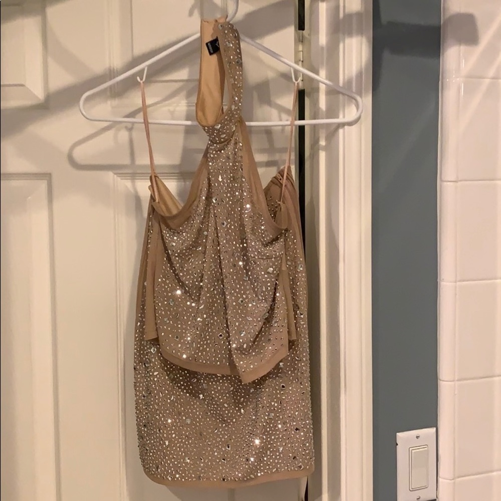 Beautiful two piece rhinestone outfit from Windsor